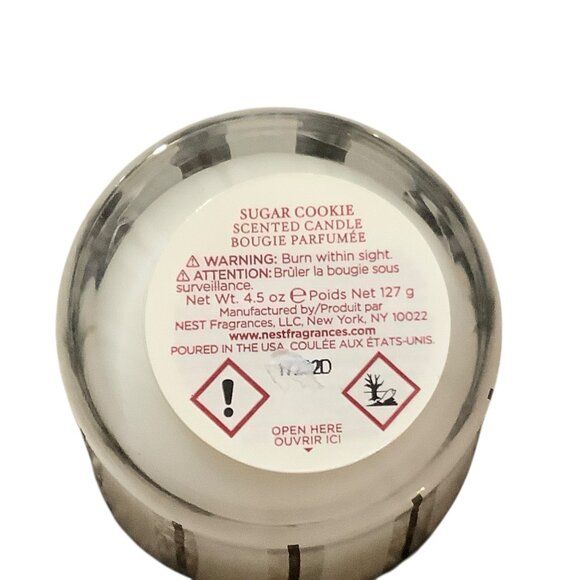 Nest Fragrances Sugar Cookie Scented Candle In Glass Jar 4.5 Oz Home Decor - Picture 3 of 4